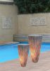 39" Gray Sandstone Garden Accents Accessories