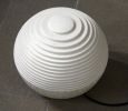12" White Sandstone LED Garden Stone
