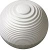 12" White Sandstone LED Garden Stone