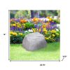 14" Gray Polyresin Faux Rock