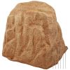 22" Sand Polyresin Faux Rock