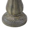 33" Brown Heavy Duty Plastic LED lights Garden Fountain