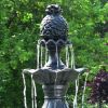 80" Black Heavy Duty Plastic Garden Fountain