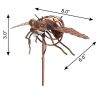 3" Copper Insect Garden Stake