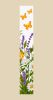 59" White Green And Yellow Solid Wood Daisies Porch Sign