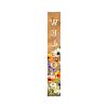59" Green Natural And White Solid Wood Welcome Porch Sign