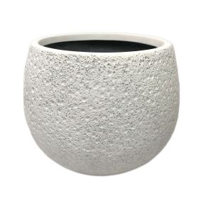 13 inch Resin Moon Planter Luna Planter - Durable Weather-Resistant Pot