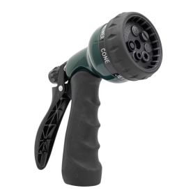 7-Pattern Metal Rear Trigger Hose Nozzle Green/Black