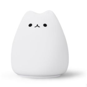 Silicone Touch Sensor LED Night Light For Children Baby Kids (Option: Popularity cat small)