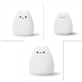 Silicone Touch Sensor LED Night Light For Children Baby Kids (Option: Set A)