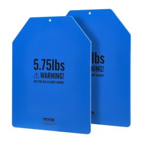 Weight Vest Plates, 5.75 LB Pairs, Premium Steel Weighted Plates, Contoured Ergonomic Fit  WOD, Additional Weight For Weight Vests, For Strength (Option: Default)