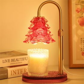 Candle Warmer Lamp With Timer & Dimmer , Adjustable Wax Melt Lamp For Jar Candles, Home Decor Accent (Option: Pink)