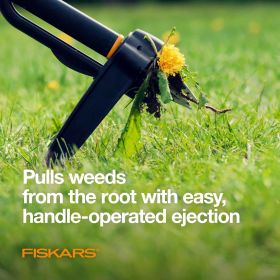 4-Claw Stand Up Weed Puller Tool, Gardening Hand Weeding Tool with 39" Long Ergonomic Handle with Easy-Eject Mechanism. (Style: 4-claw)
