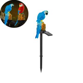 Landscape Lamp Decorative Lawn Lights For Yard Driveway Walkway (Color: Blue Parrot, Type: Decorative Lights)